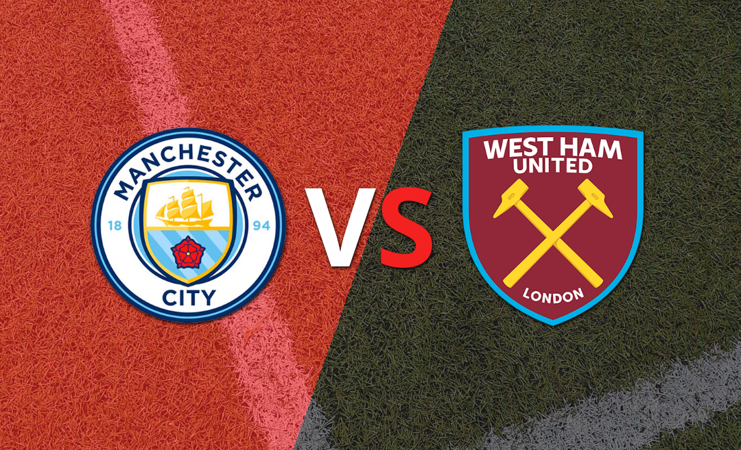 Manchester City es superior a West Ham United y lo vence por 4-1