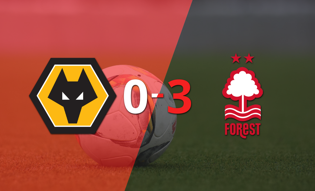 Nottingham Forest se da un festín y devora a Wolverhampton por 3 a 0