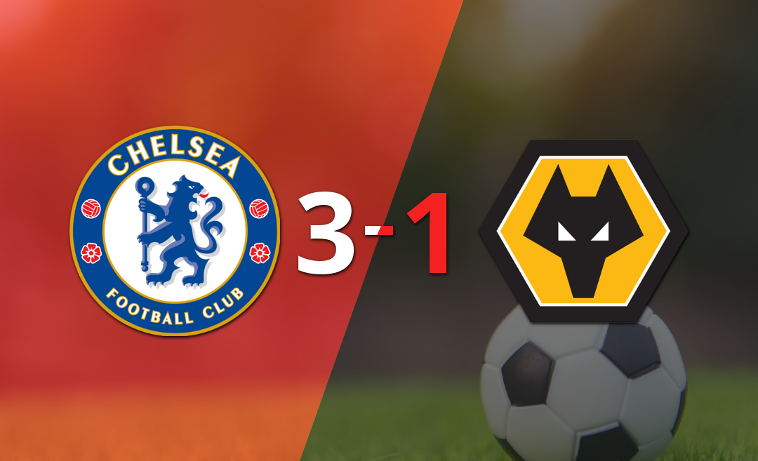 Wolverhampton fue derrotado por Chelsea con un marcador de 3-1