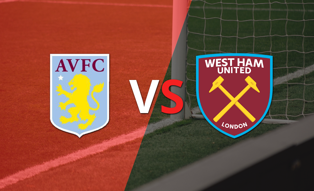 West Ham United llega al empate momentáneo frente a Aston Villa