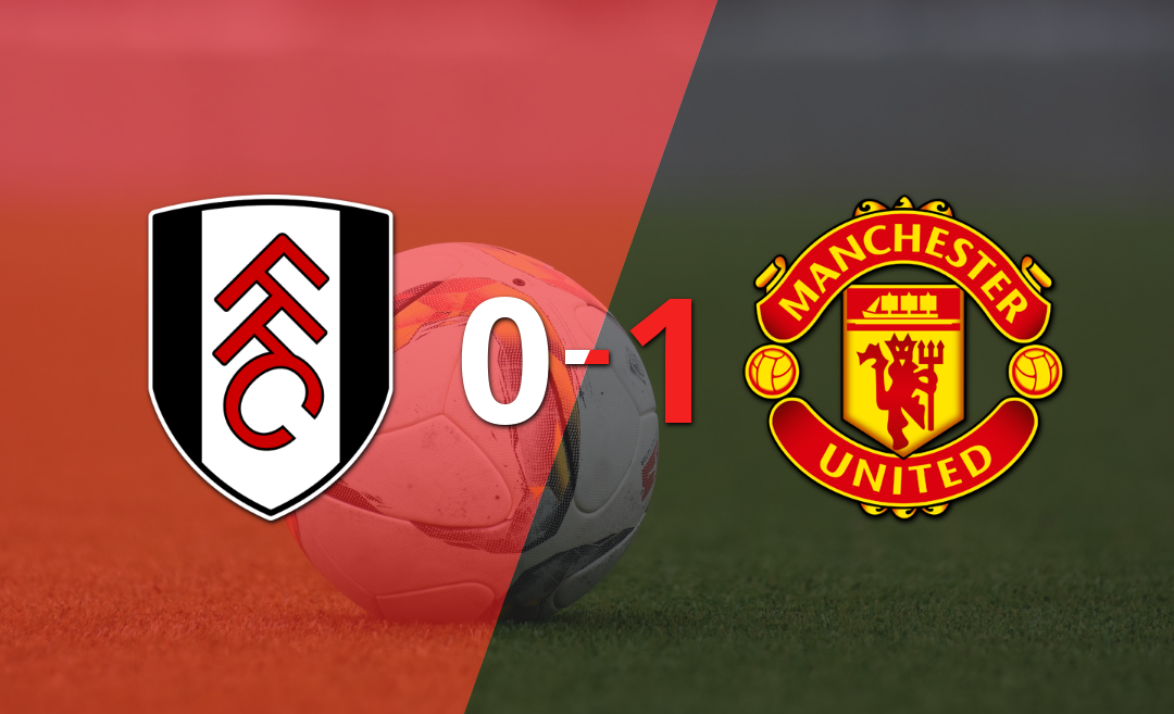 Manchester United se quedó con el triunfo 1-0 ante Fulham con un gol de Lisandro Martínez