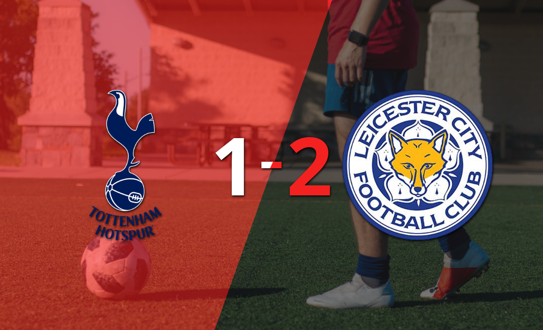 Leicester City da vuelta el marcador y triunfa 2 a 1 sobre Tottenham