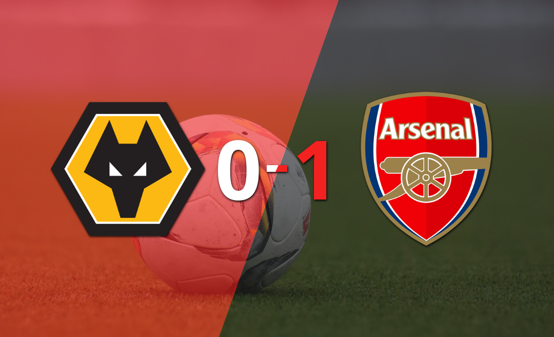 Arsenal se quedó con la victoria 1-0 ante Wolverhampton en el Molineux Stadium