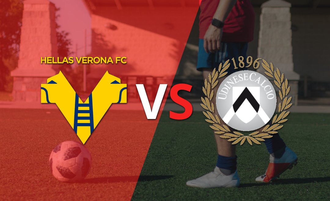 Hellas Verona y Udinese comienzan el segundo tiempo sin goles