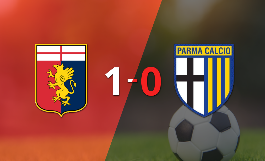 Genoa derrotó 1-0 a Parma con un gol de Morten Frendrup