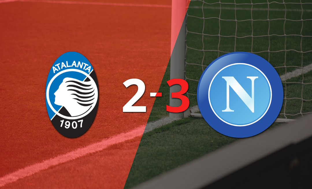 Napoli sale victorioso en un emocionante encuentro contra Atalanta