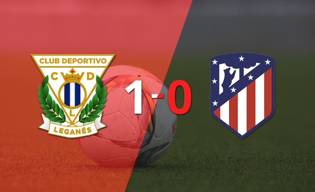 Apretada victoria de Leganés frente a Atlético de Madrid