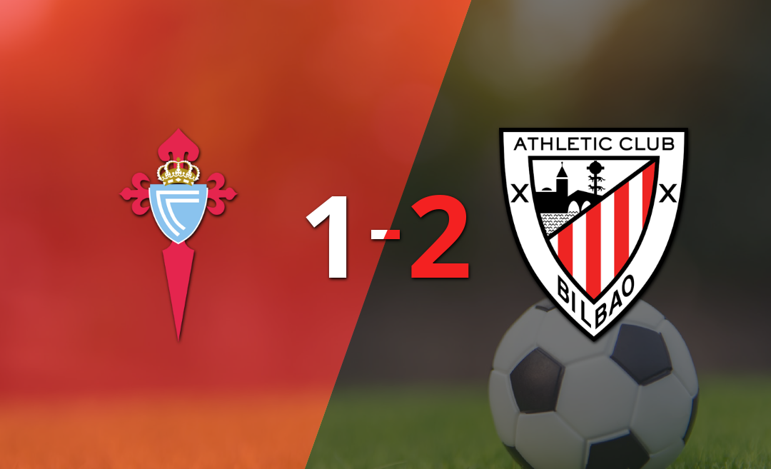 Ajustada victoria por 2 a 1 de Athletic Bilbao