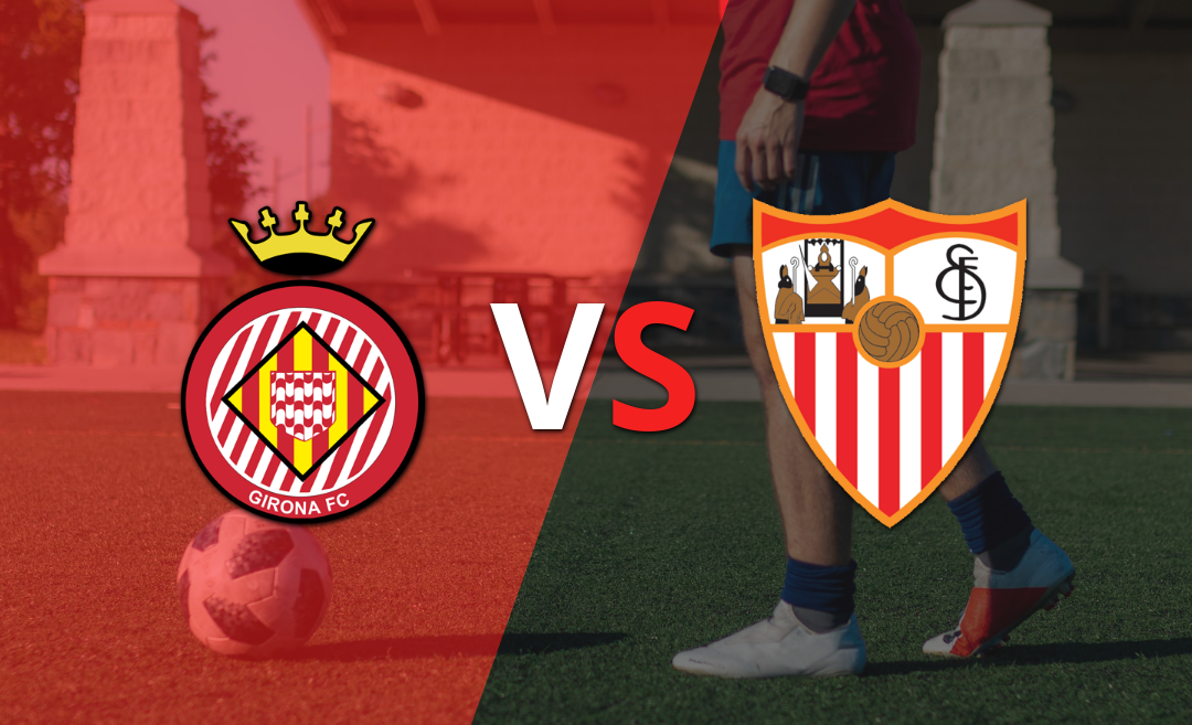 Sevilla derrota a Girona2 a 1 en el estadio Municipal de Montilivi