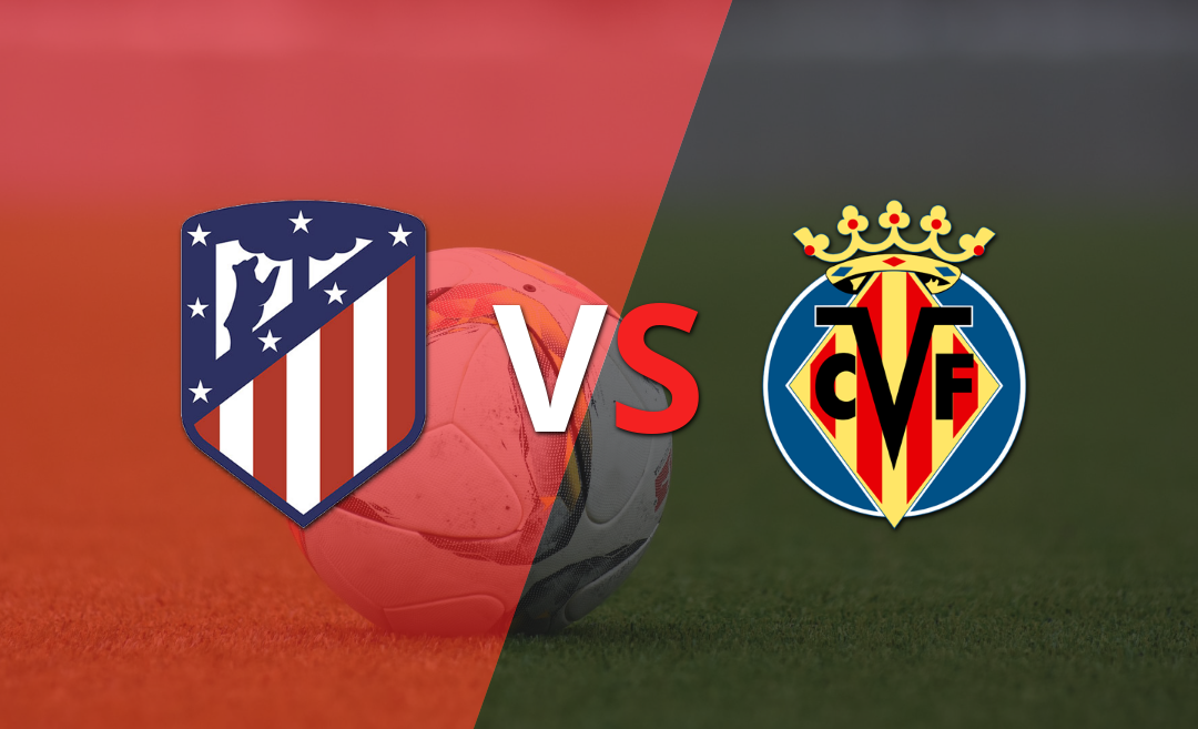 En el estadio el Metropolitano, Atlético de Madrid empató el partido ante Villarreal