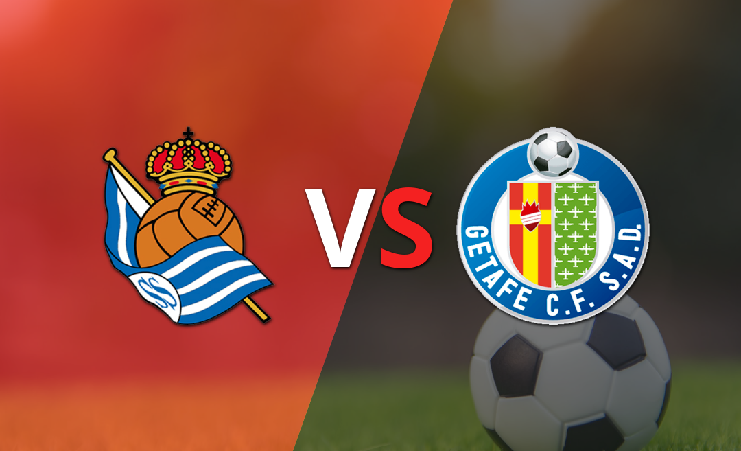 Getafe le está ganando 3 a 0 a Real Sociedad