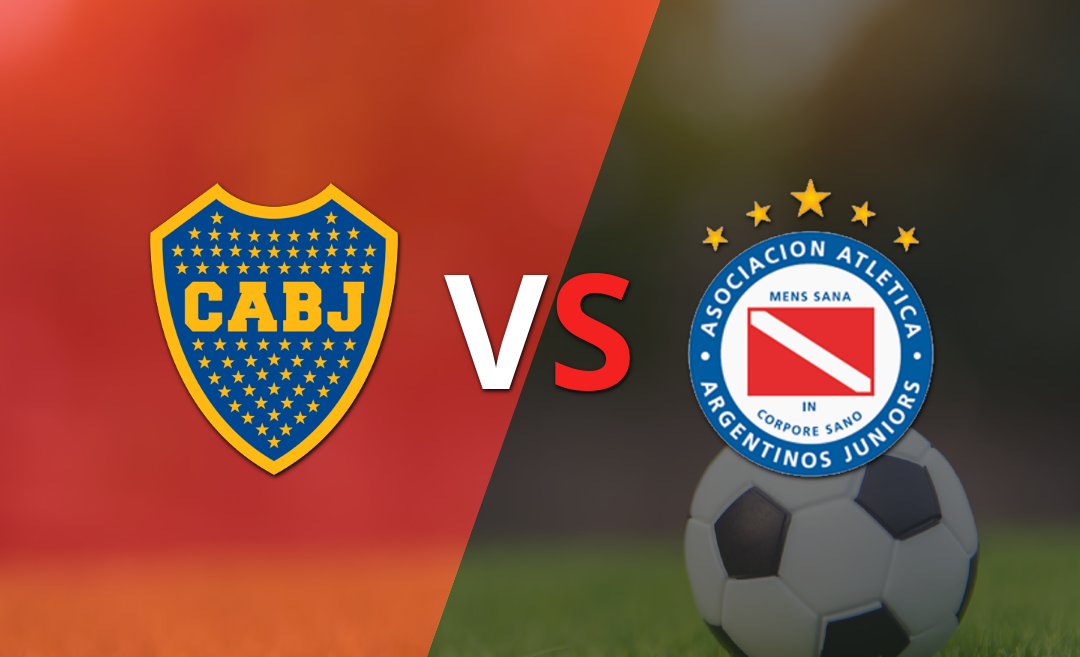 Con un empate en 0, empieza el segundo tiempo entre Boca Juniors y Argentinos Juniors