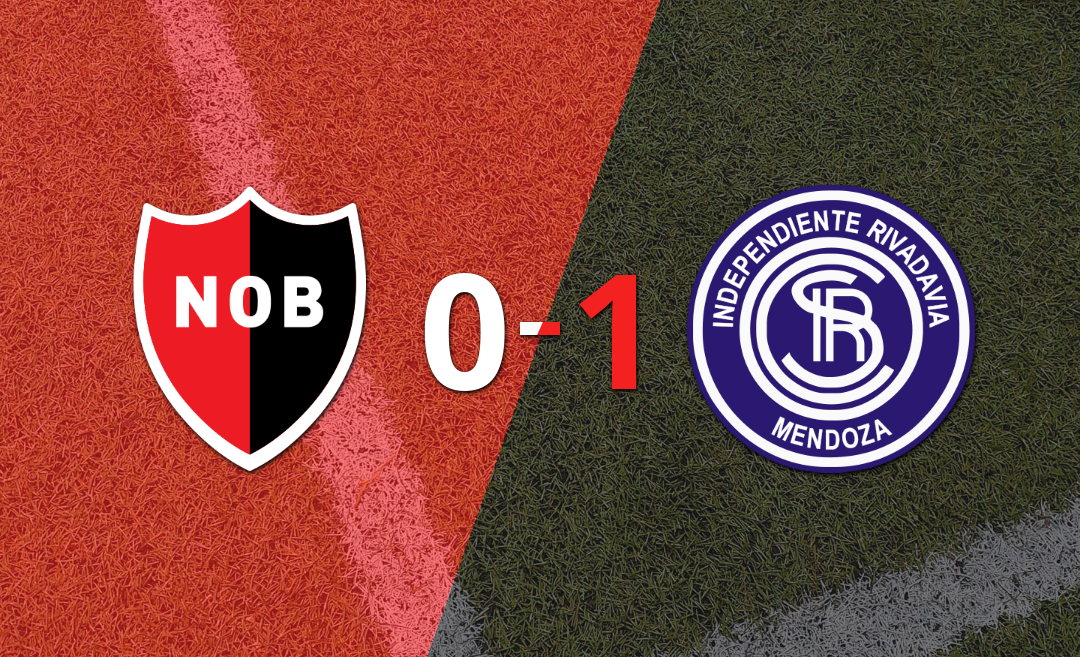 Independiente Riv. (M) ganó por 1-0 a Newell`s con el gol de Mauro Peinipil
