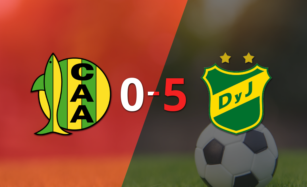 Doblete de Aarón Molinas en la goleada de Defensa y Justicia frente a Aldosivi
