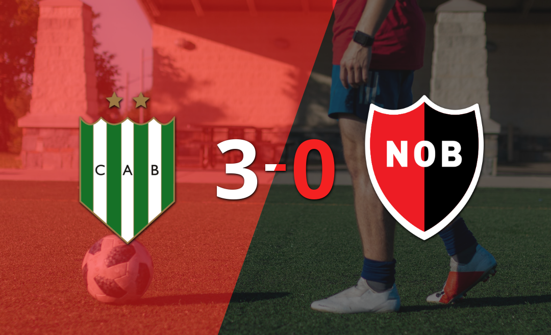 Con doblete de Tomás Nasif, Banfield liquidó 3-0 a Newell`s