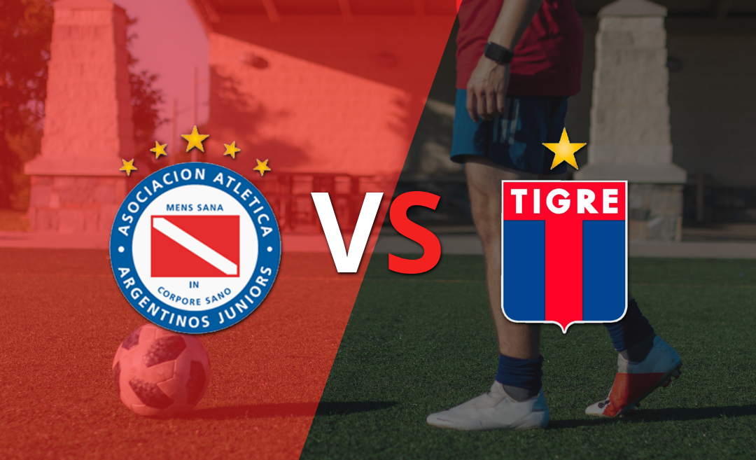 Comienza la etapa complementaria con Argentinos Juniors avanzando en el marcador