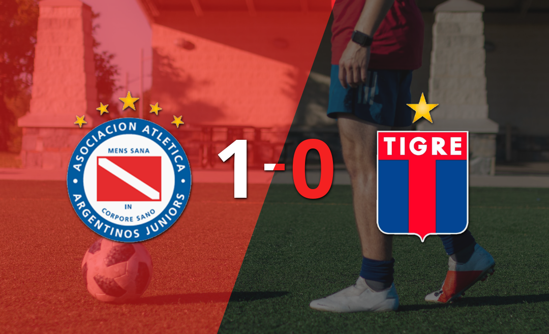 Tigre no pudo con Argentinos Juniors y cayó 1-0