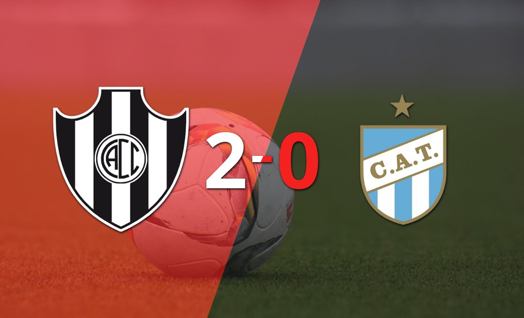 Derrota de Atlético Tucumán por 2-0 ante Central Córdoba (SE)