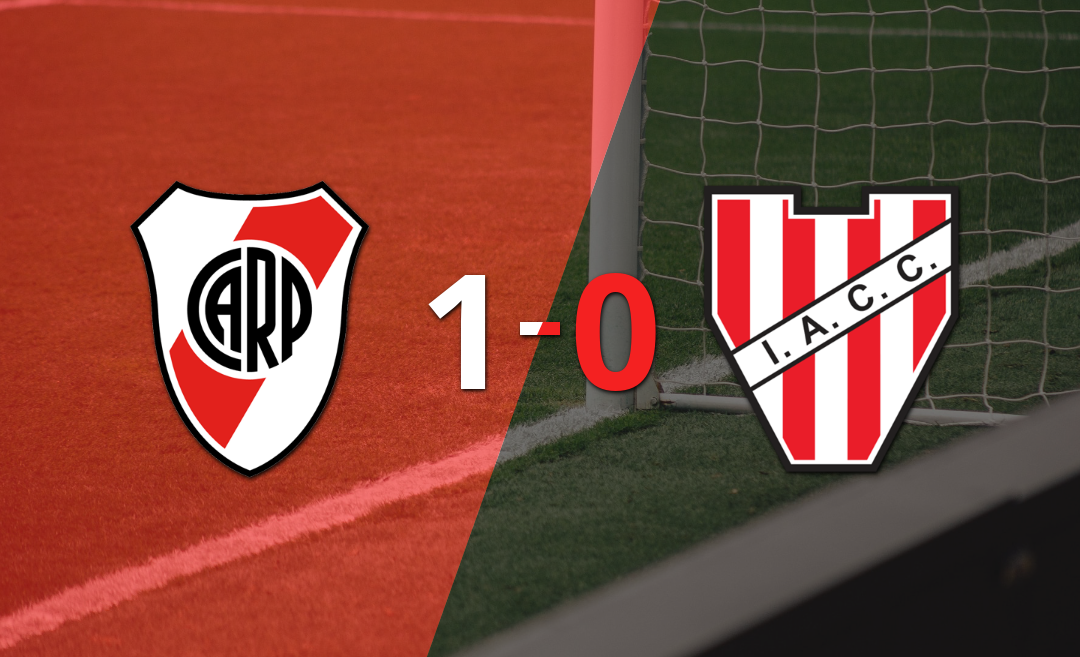 Con un solo gol agónico, River Plate derrotó a Instituto en el Estadio Mas Monumental