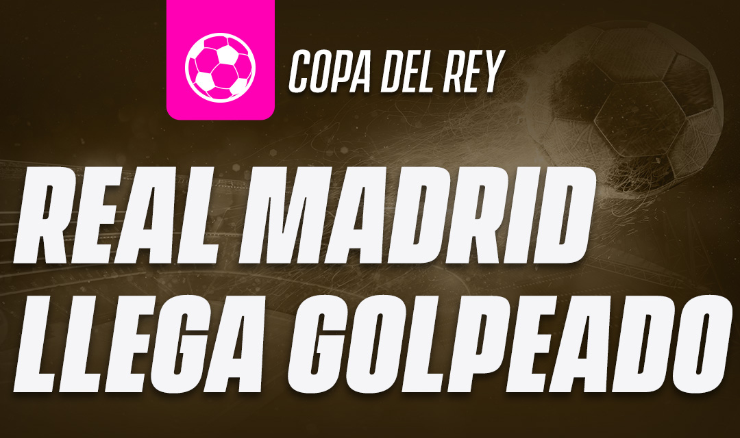 Real Madrid llega golpeado