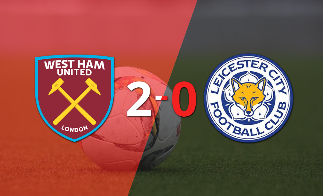 Derrota de Leicester City por 2-0 ante West Ham United