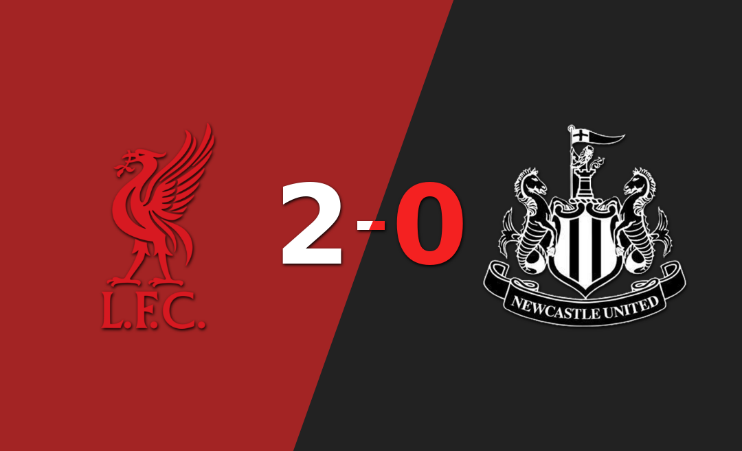 Con dos goles, Liverpool se impuso a Newcastle United en el estadio Anfield
