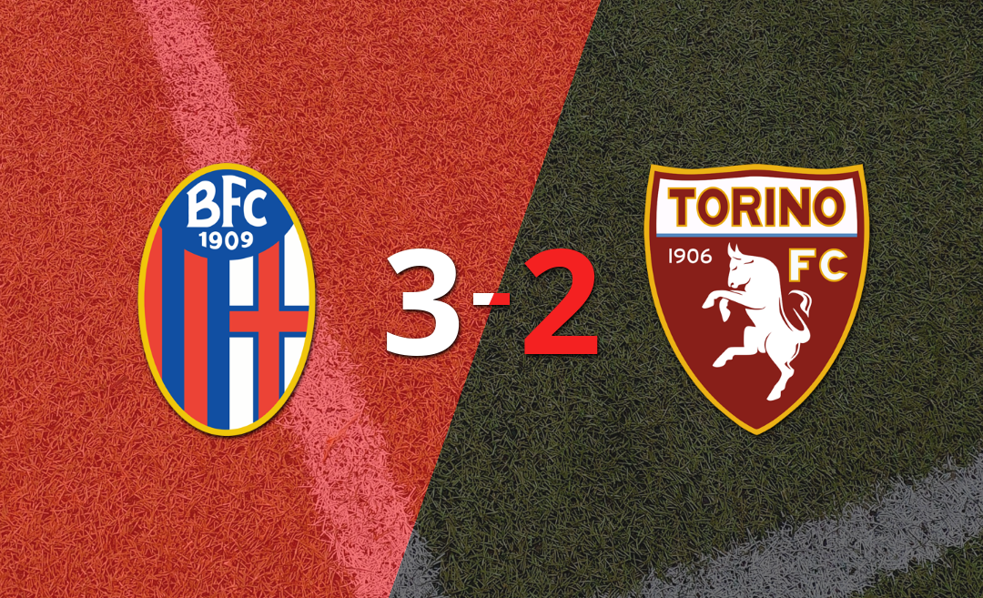 Dan Ndoye anota doblete en la victoria por 3 a 2 de Bologna sobre Torino