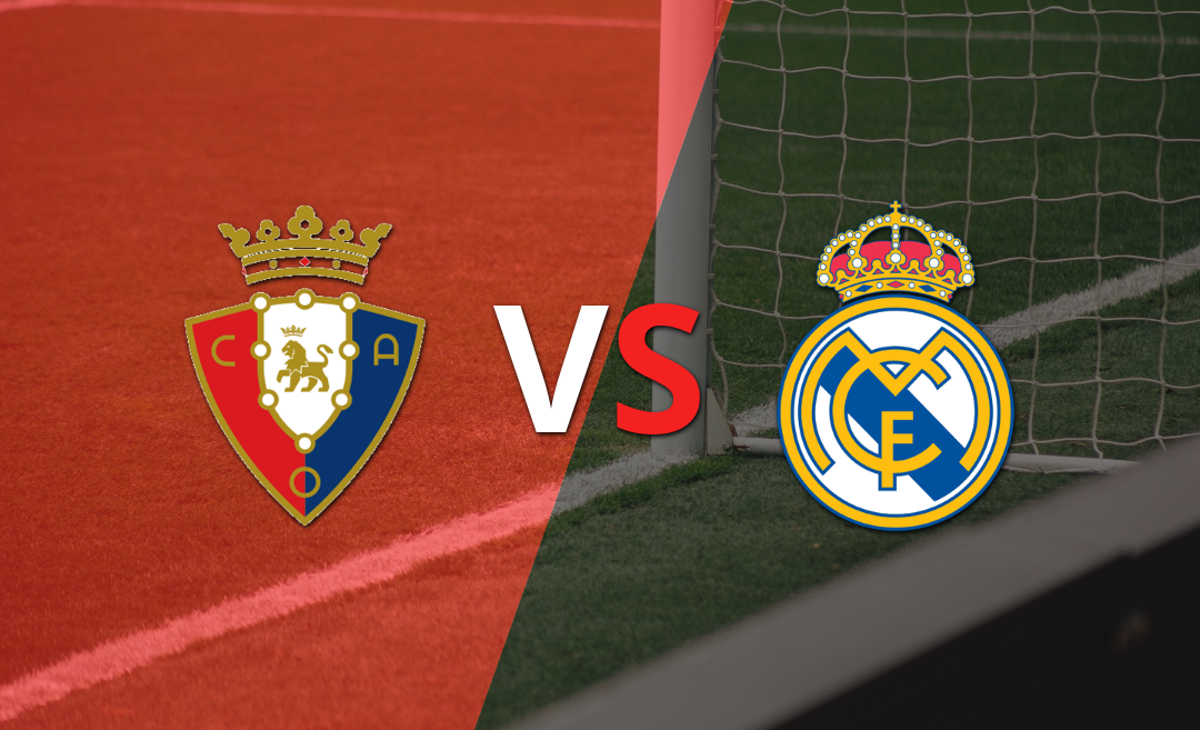 Osasuna y Real Madrid empatan en el estadio el Sadar