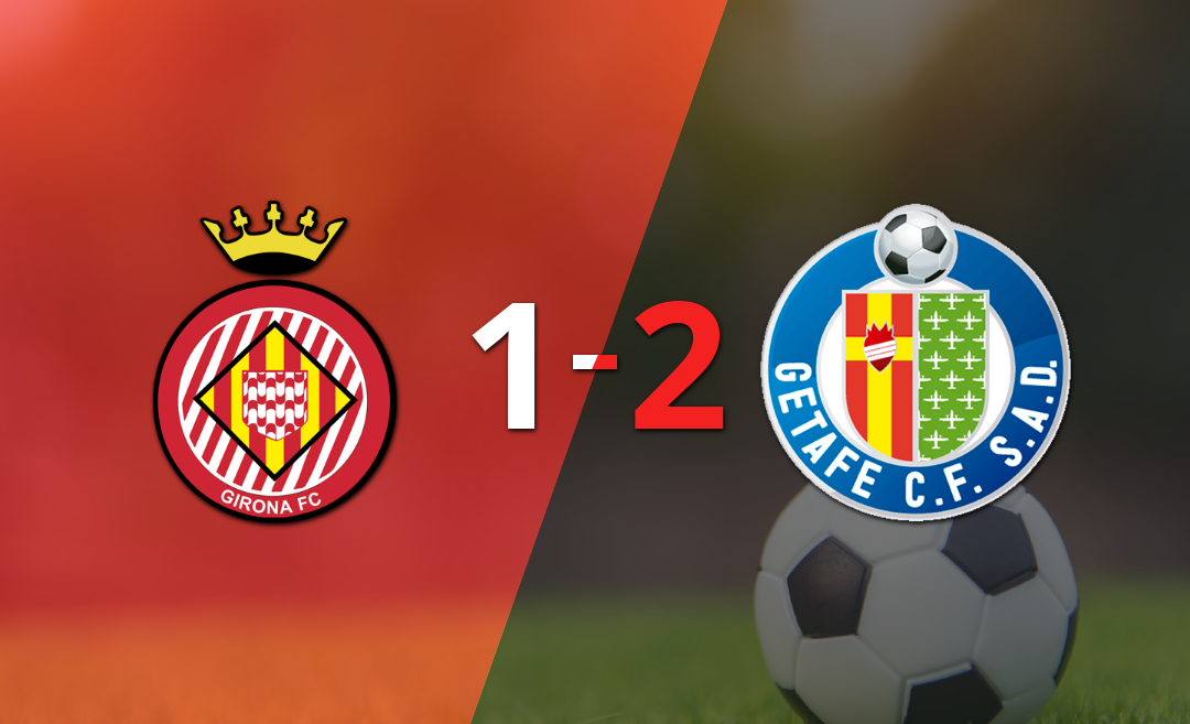 Ajustada victoria por 2 a 1 de Getafe