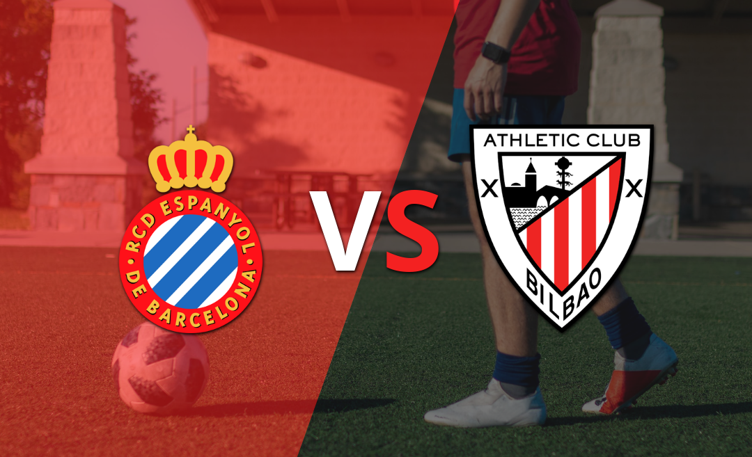 Espanyol avanza 1 a 0 ante Athletic Bilbao en el el Cornellá-El Prat