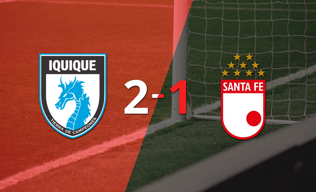 Deportes Iquique le ganó en la ida a Santa Fe