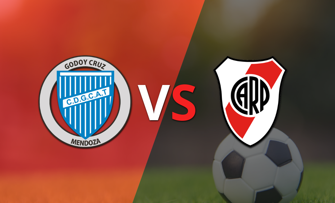 ¡Sin goles al entretiempo! River Plate y Godoy Cruz empatan en 0