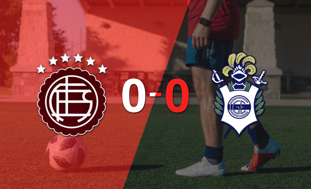 Sin muchas emociones, Lanús y Gimnasia empataron 0-0