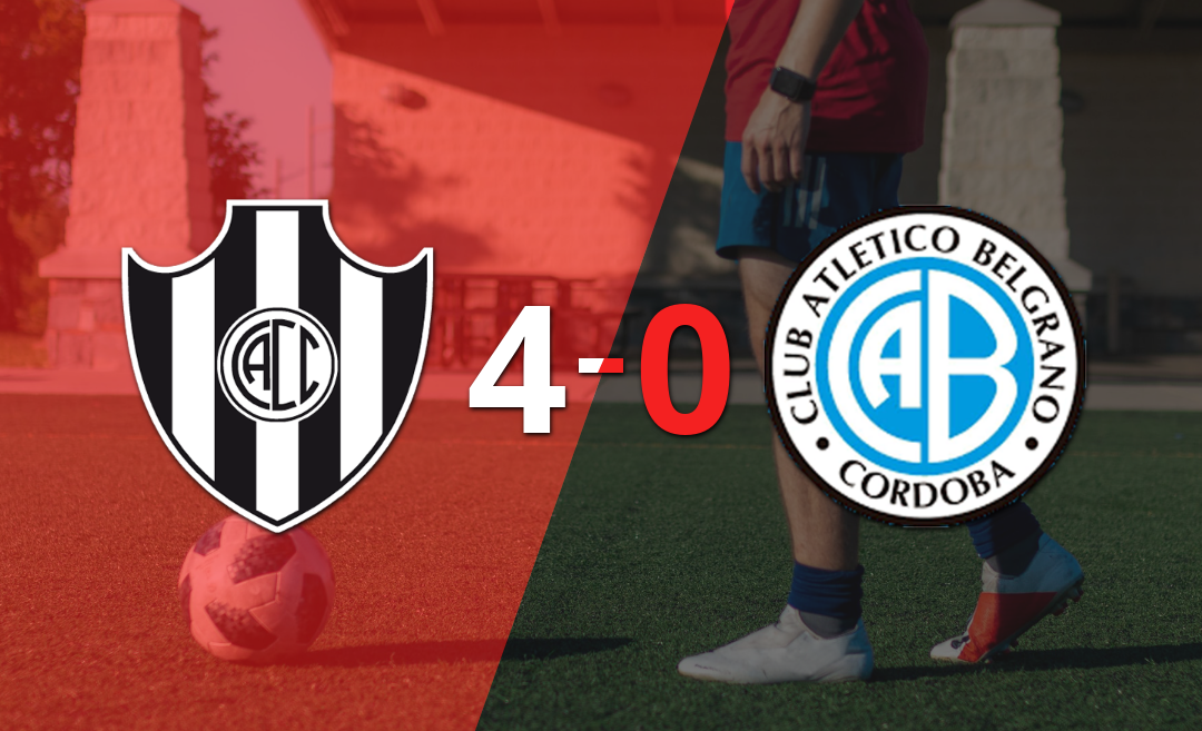 Central Córdoba (SE) golea 4-0 a Belgrano