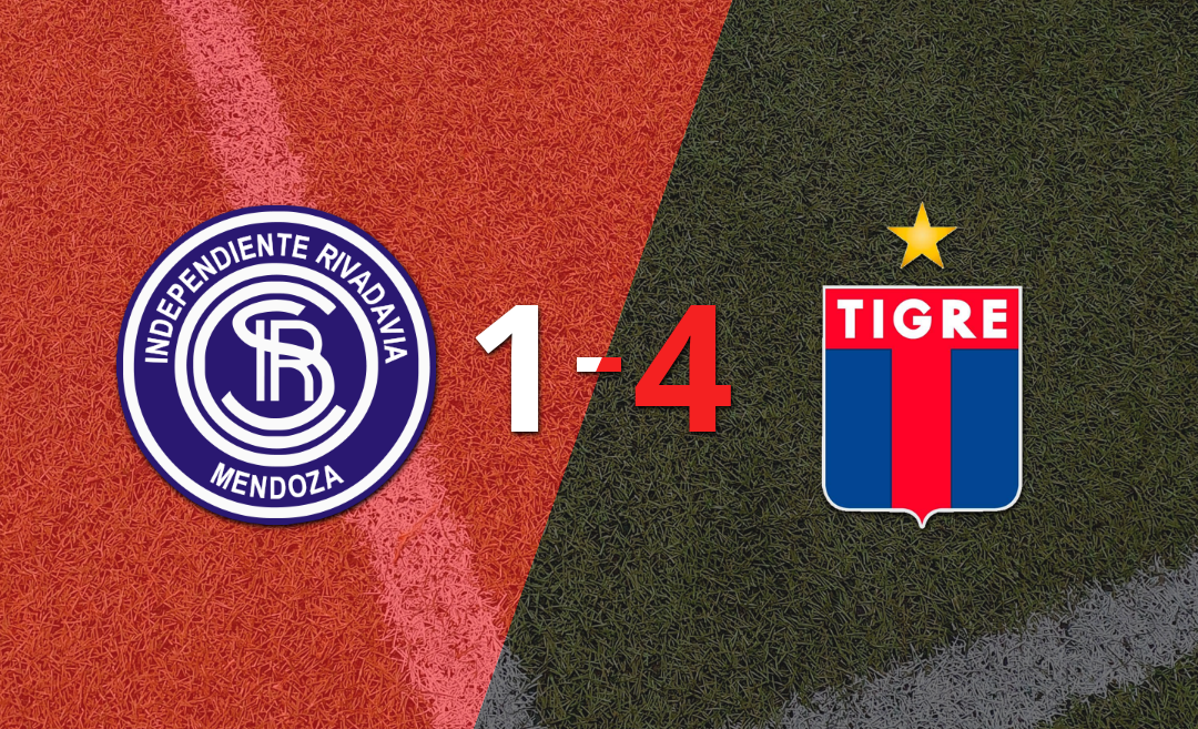 Tigre goleó 4-1 a Independiente Riv. (M) con doblete de David  Romero