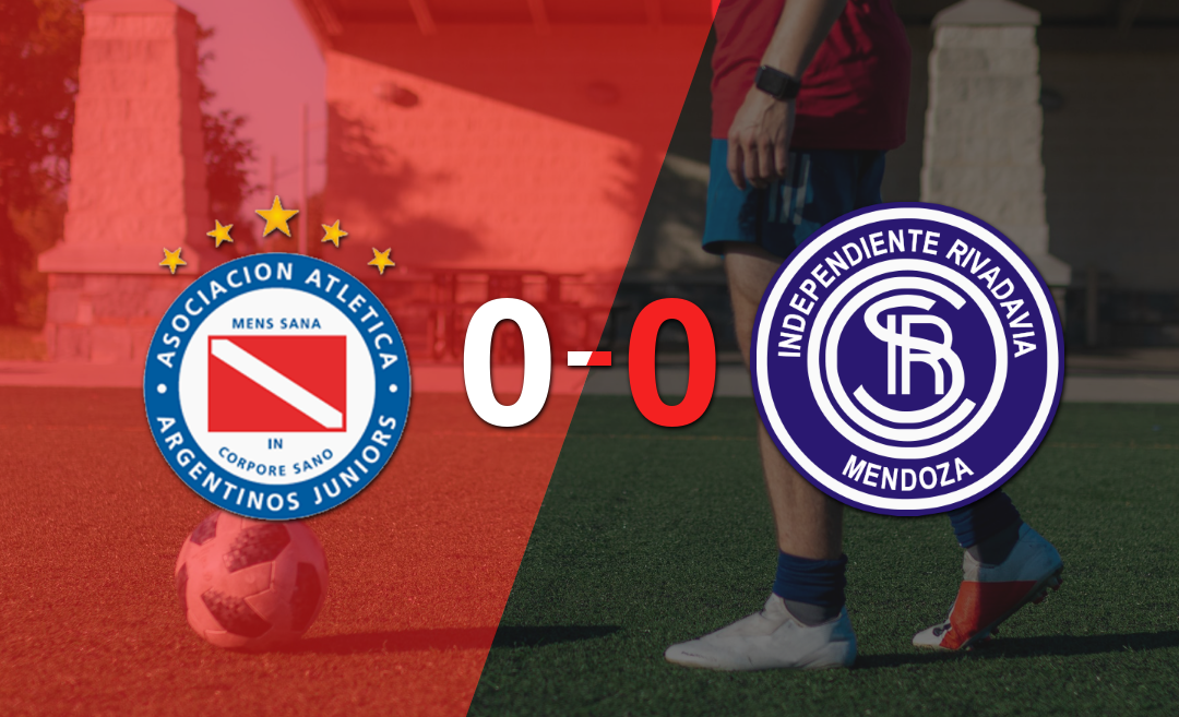 Sin muchas emociones, Argentinos Juniors e Independiente Riv. (M) empataron 0-0