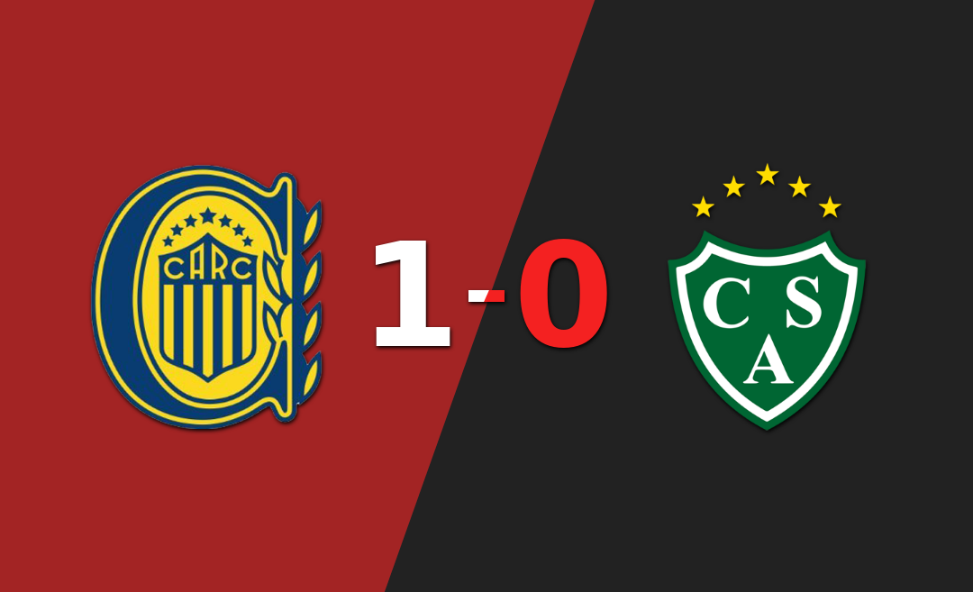 Rosario Central derrotó 1-0 a Sarmiento