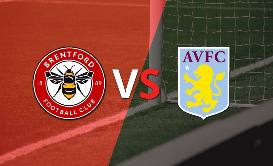 Termina el primer tiempo con empate en 0 entre Aston Villa y Brentford