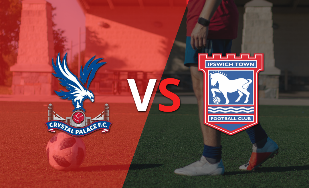Crystal Palace avanza 1 a 0 ante Ipswich Town en el estadio Selhurst Park