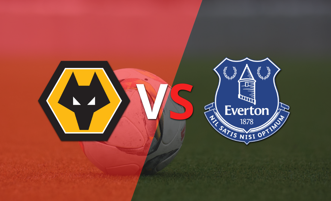 Comienza el segundo tiempo del empate entre Wolverhampton y Everton