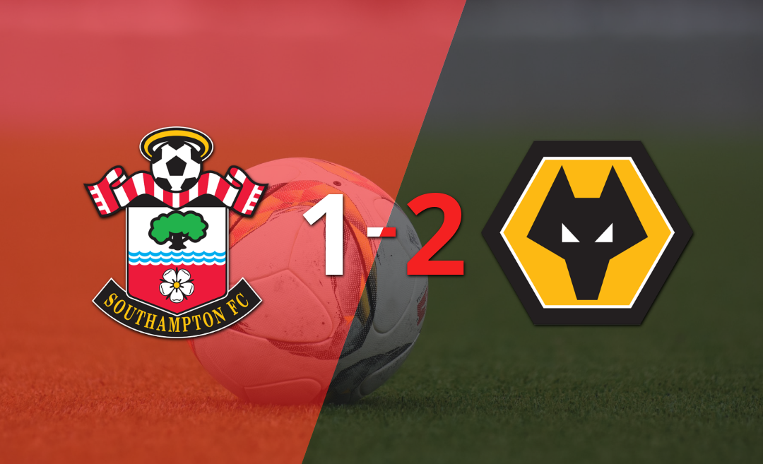 Doblete de Jörgen Larsen en el triunfo 2-1 de Wolverhampton frente a Southampton