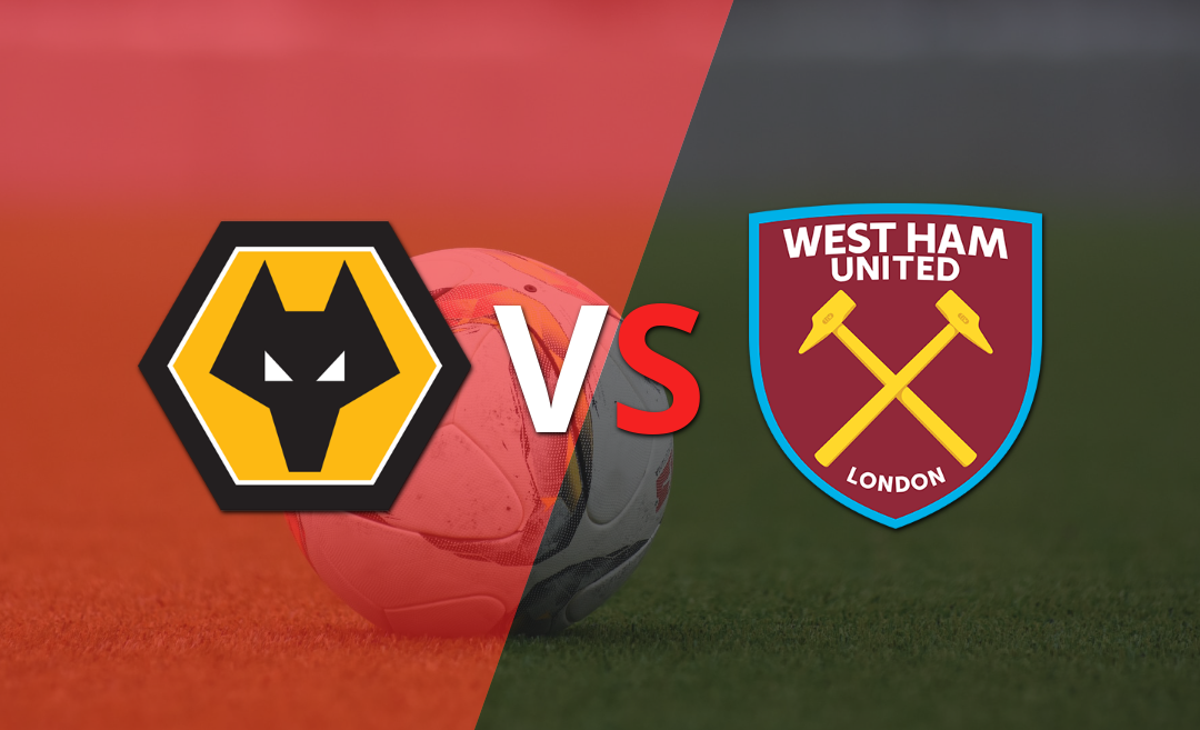 Wolverhampton busca mantener la ventaja ante West Ham United en la etapa complementaria