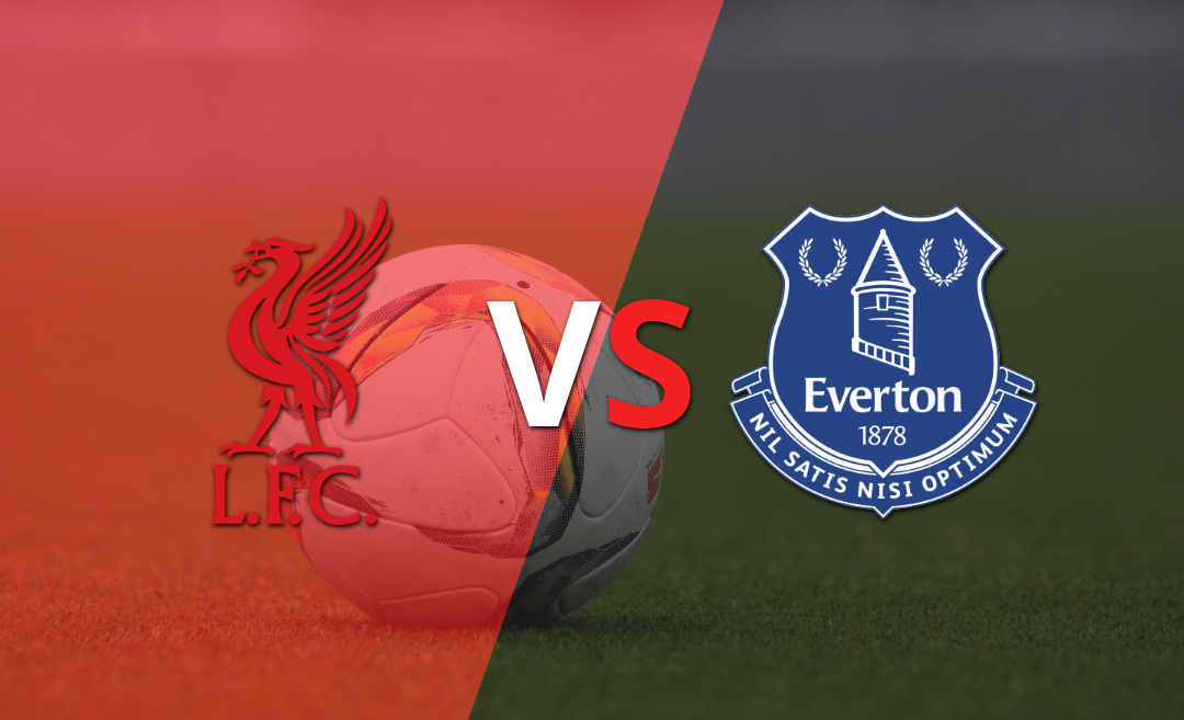 Empate a 0 en el comienzo del segundo tiempo entre Liverpool y Everton