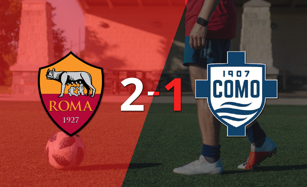 Roma da vuelta el marcador y triunfa 2 a 1 sobre Como 1907