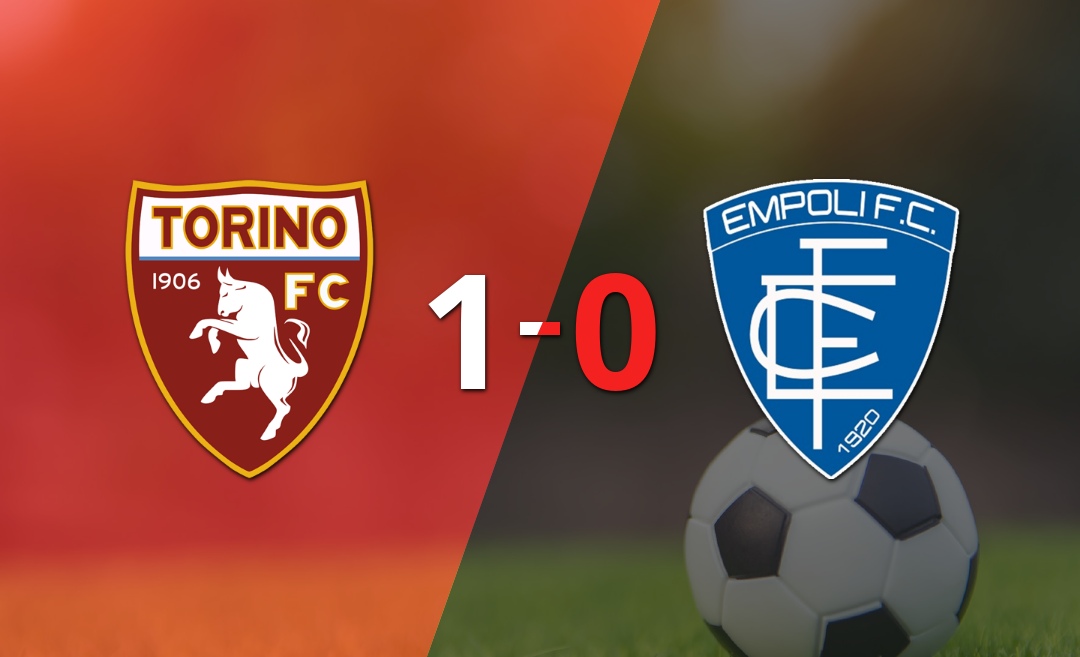 Con gol de Nikola Vlasic, Torino le ganó a Empoli por 1 a 0