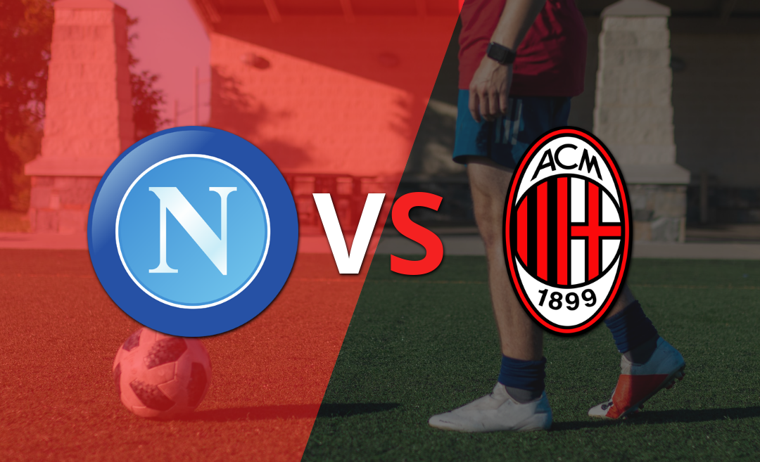 Napoli arranca la etapa complementaria con ventaja frente a Milan