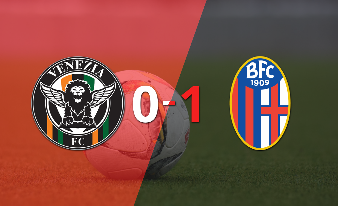 Bologna se quedó con la victoria 1-0 ante Venezia en el estadio Stadio Pierluigi Penzo