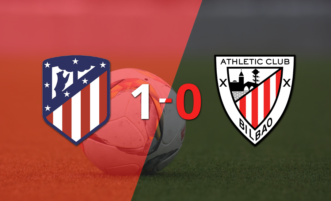 Atlético de Madrid venció a Athletic Bilbao 1 a 0 en el estadio el Metropolitano
