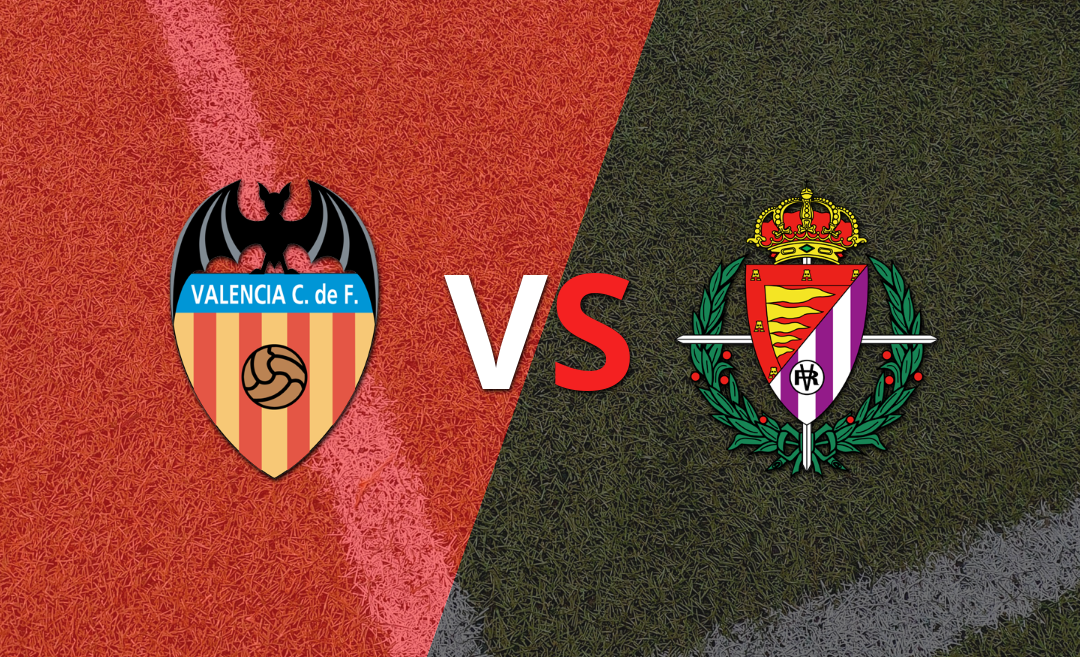 Valencia  y Valladolid igualaron el marcador