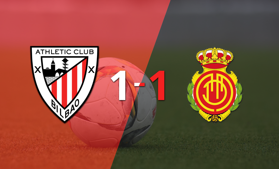 Reparto de puntos en el empate a uno entre Athletic Bilbao y Mallorca